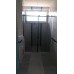 Линейная перегородка в душ с раздвижными дверями